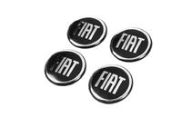 Fiat Autocollants pour cabochons de jante 54mm (4pcs) photo 2