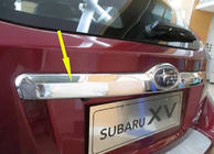 Subaru XV 2011-2017 Moulure au-dessus de la plaque d'immatriculation Libao (inox) photo 5
