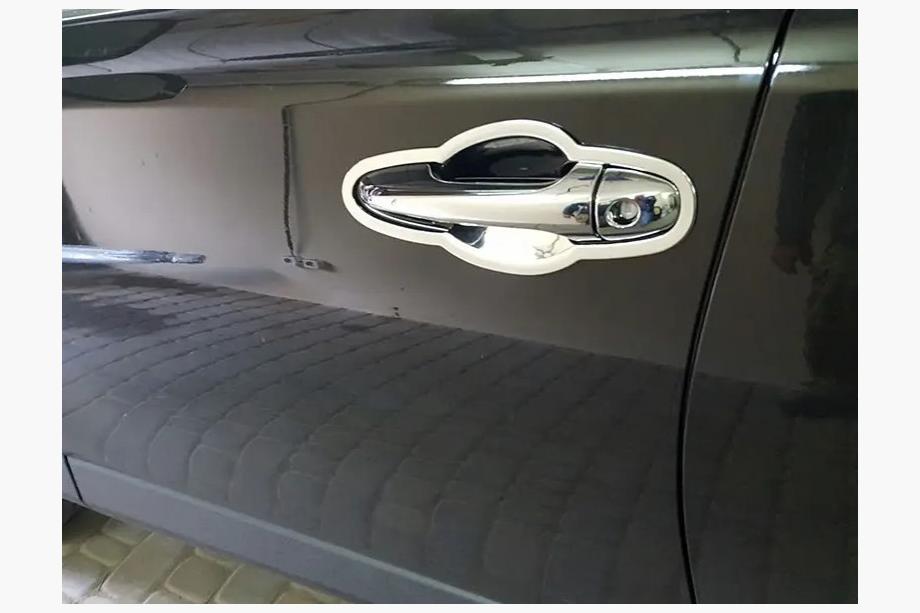 Toyota Rav 4 2013-2018 Coupelles chromées de poignées Libao (4 pcs, plastique) Photo 2