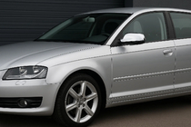 Audi A3 2003-2012 Couvre-rétroviseurs 2010-2012 (2 pcs, Inox) photo 3