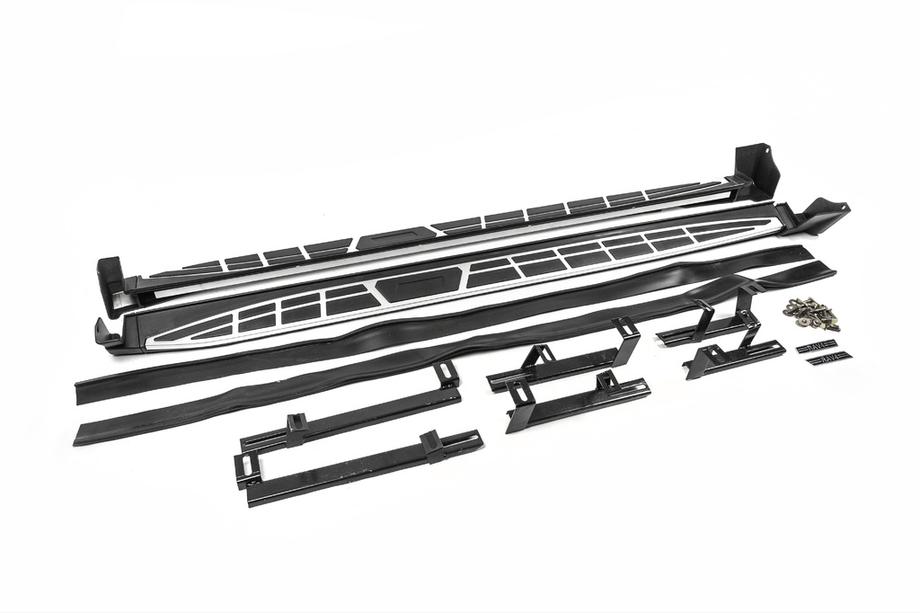 Toyota Rav 4 2013-2018 Marchepieds Latéraux OEM V5 (2016-2018, 2 pcs, Aluminium) Image