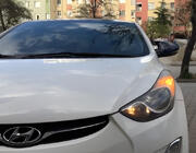 Hyundai Elantra (MD/UD) 2011-2015 Coques de rétroviseurs avec découpe pour clignotant style BMW (2 pcs) photo 4