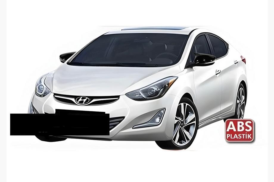 Hyundai I-30 2012-2017 Coques de rétroviseurs avec découpe pour clignotant style BMW (2 pcs) Photo 5