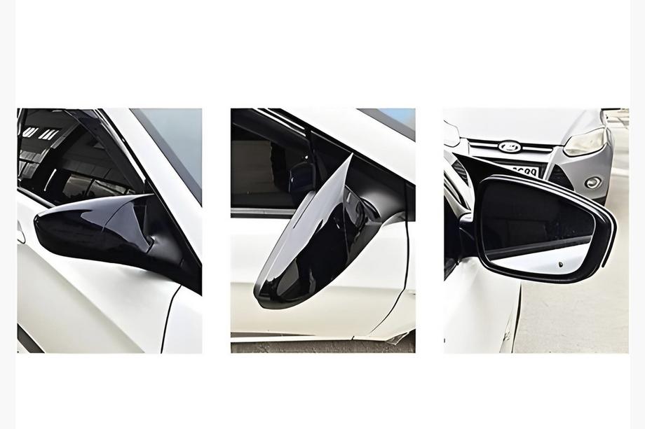 Hyundai I-30 2012-2017 Coques de rétroviseurs avec découpe pour clignotant style BMW (2 pcs) Photo 2