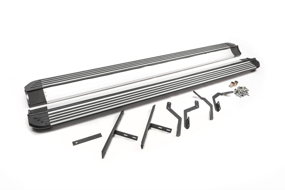 Volkswagen Touareg 2002–2010 Marchepieds Latéraux OEM (2 pcs, Aluminium) Image