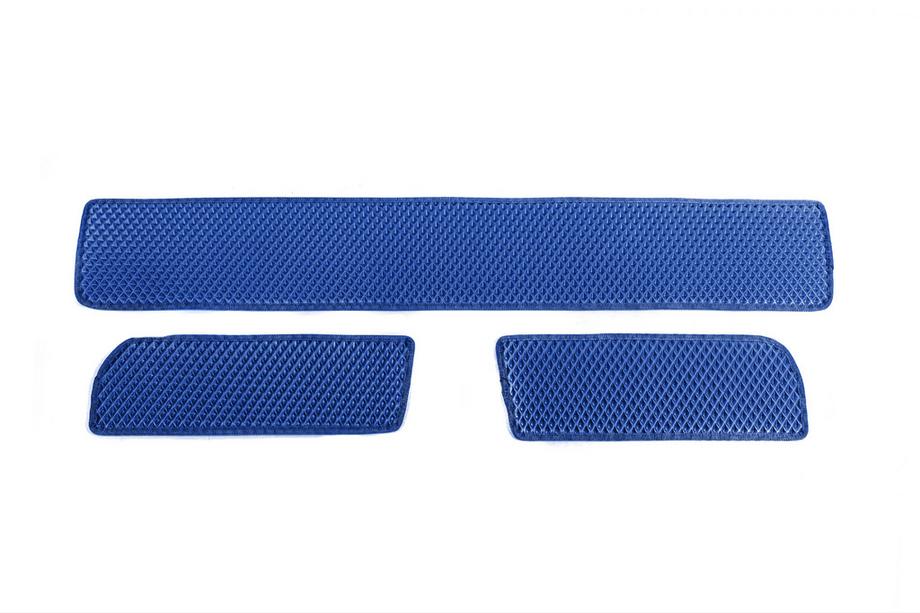 Volkswagen Crafter 2006-2016 Tapis de seuil de porte (3 pcs, EVA, bleu) Image
