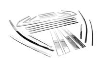 BYD S6 2010-2016 Ensemble complet d'encadrements de vitres Libao inox photo 6