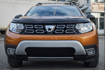 Renault Duster 2018-2024 Caches antibrouillard (ABS, gris) photo 2