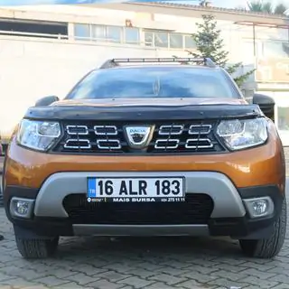 Caches antibrouillard (ABS, gris) Renault Duster 2018-2024 photo 4