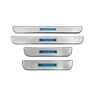 Seuils de porte Libao LED (4 pcs, inox) photo 2