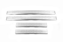 Geely Emgrand X7 2011- Seuils de porte Libao (4 pcs, inox) photo 2