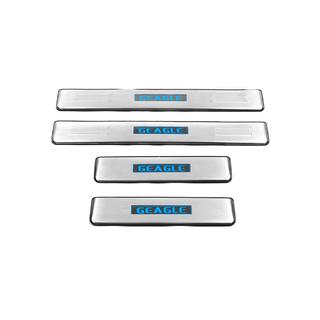 Seuils de porte Libao LED (4 pcs, inox) Geely Emgrand X7 2011- photo 2