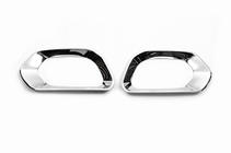 GreatWall Haval H6 2011- Caches chromes de phares antibrouillard Libao 2012+ (2 pcs, plastique) photo 3