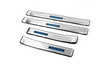 GreatWall Haval H6 2011- Seuils de porte Libao LED (4 pcs, inox) photo 2