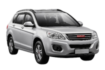 GreatWall Haval H6 2011- Déflecteurs de Vitres avec Moulure Chromée 2012-2016 (4 pcs, Libao) photo 3