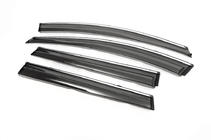 GreatWall Haval H6 2011- Déflecteurs de Vitres avec Moulure Chromée 2012-2016 (4 pcs, Libao) photo 2