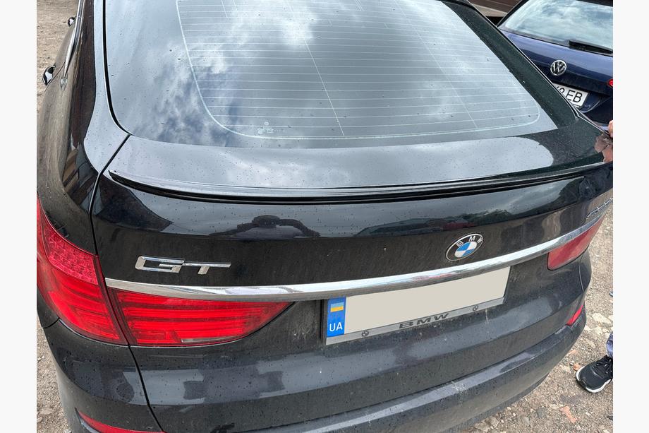 BMW 5 Series F07 2009–2017 Aileron arrière LIP Sunplex (2009-2013, noir) Image