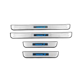 Seuils de porte Libao LED (4 pcs, inox) photo 1