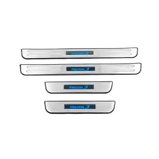 Seuils de porte Libao LED (4 pcs, inox) photo 1