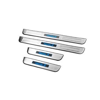 Seuils de porte Libao LED (4 pcs, inox) photo 2