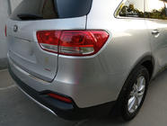 Kia Sorento III UM 2014-2020 Protection de pare-chocs arrière inox photo 5