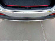 Kia Sorento III UM 2014-2020 Protection de pare-chocs arrière inox photo 3