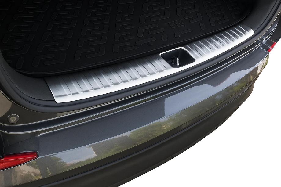 Hyundai Tucson TL 2016-2021 Seuil de coffre inox Libao Photo 1