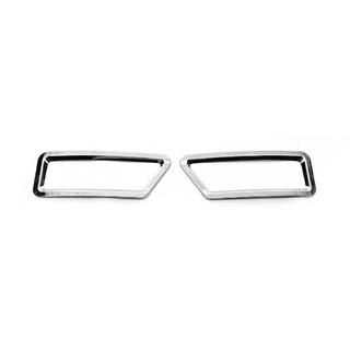 Couvre-feux antibrouillard arriere chrome (2 pcs, plastique) photo 3