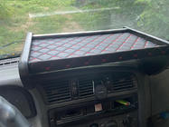 Mercedes Sprinter W901/902/903/904/905 1995–2006 Tablette de tableau de bord (2000-2006, Noir avec surpiqûre rouge) CDI photo 6