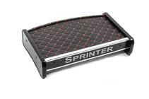 Mercedes Sprinter W901/902/903/904/905 1995–2006 Tablette de tableau de bord (2000-2006, Noir avec surpiqûre rouge) CDI photo 4