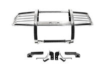 Toyota Land Cruiser 100 1998-2007 Pare-buffle avec protection WINBO (inox) photo 1