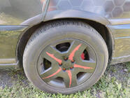 Opel Omega B 1994-2003 Extensions d'ailes (4 pcs, noires, plastique ABS) photo 1