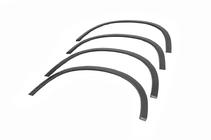 Mitsubishi ASX 2010-2023 Extensions d'ailes 2010-2012 (4 pcs, noires, plastique ABS) photo 2
