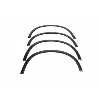 Extensions d'ailes 2010-2012 (4 pcs, noires, plastique ABS)