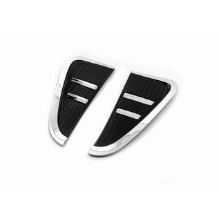 Couvre-ouïes chromés avec noir (2 pcs) BMW X5 F15 2013-2018 photo 2