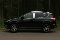 Toyota Rav 4 2013-2018 Kit complet d'encadrements de vitres chromés photo 1