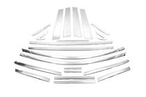 Toyota Rav 4 2013-2018 Kit complet d'encadrements de vitres chromés photo 2