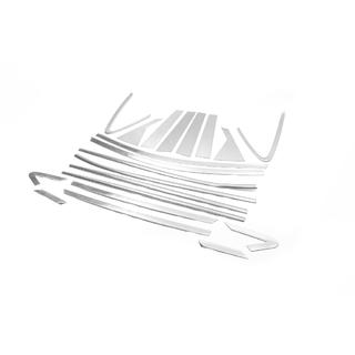 Kit complet d'encadrements de vitres et montants LIBAO (20 pcs, inox) Hyundai IX-35 2010-2015 photo 3
