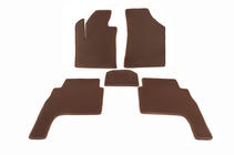 Hyundai Santa Fe 2 2006-2012 Tapis de sol EVA (rouge brique) photo 1