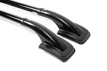 Toyota Hilux 2006-2015 Barres de toit avec barres transversales (2 pcs, noires) photo 6