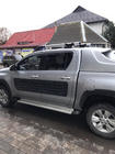 Toyota Hilux 2015- Barres de toit avec barres transversales (2 pcs, Chrome) photo 3