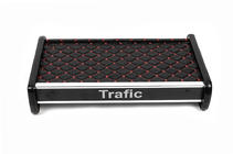 Renault Trafic 2001–2015 Tablette de tableau de bord (2001-2010, Noir avec surpiqûre rouge) photo 2