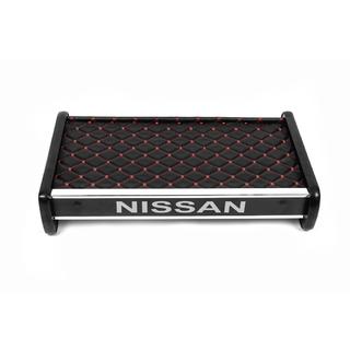 Tablette de tableau de bord (2001-2010, Noir avec surpiqûre rouge) Nissan Primastar 2002-2014 photo 2
