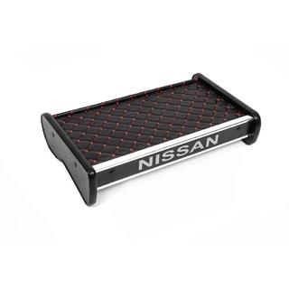 Tablette de tableau de bord (2001-2010, Noir avec surpiqûre rouge) Nissan Primastar 2002-2014 photo 3