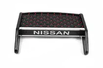 Nissan Primastar 2002-2014 Tablette de tableau de bord (2010-2014, Noir avec surpiqûre rouge) photo 2