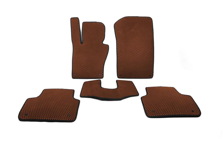 BMW X3 E83 2003-2010 Tapis de sol EVA (rouge brique) Image