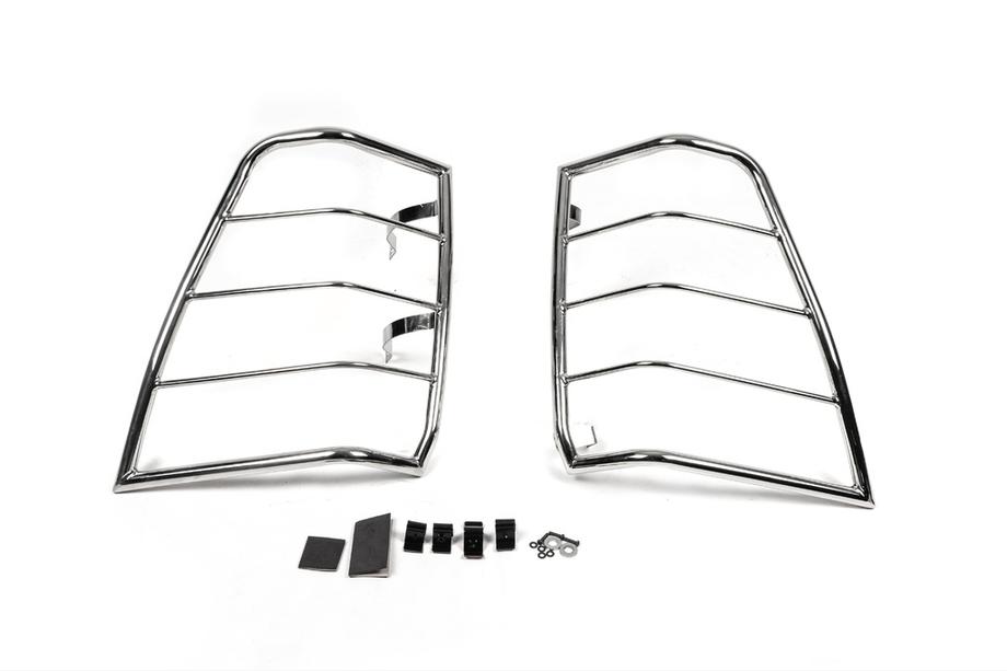 Suzuki Grand Vitara 2005-2017 Protections de feux arrière (inox) Image