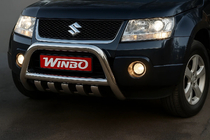 Suzuki Grand Vitara 2005-2017 Pare-buffle Winbo (Inox) photo 1