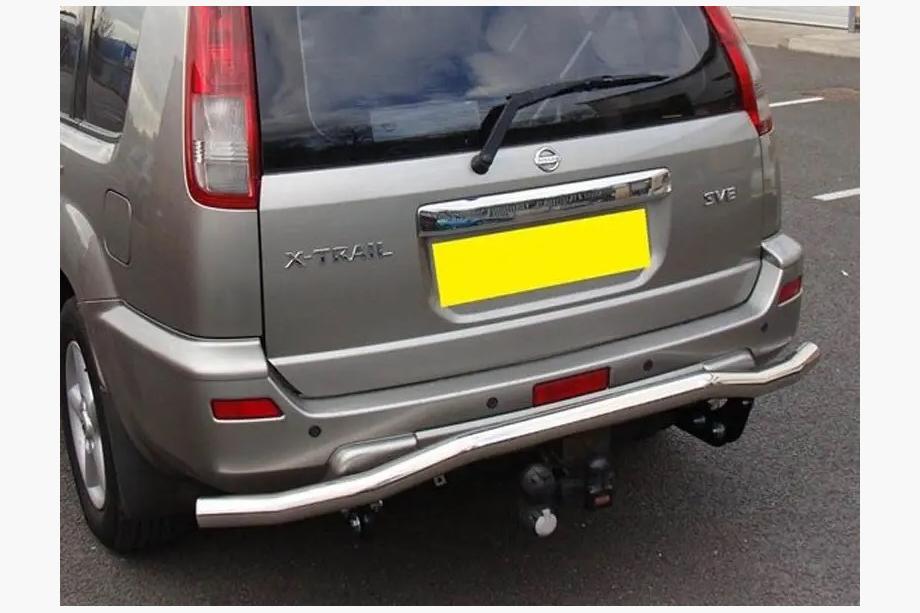 Nissan X-trail T30 2002-2007 Protection Arrière Winbo (Inox) Photo 1
