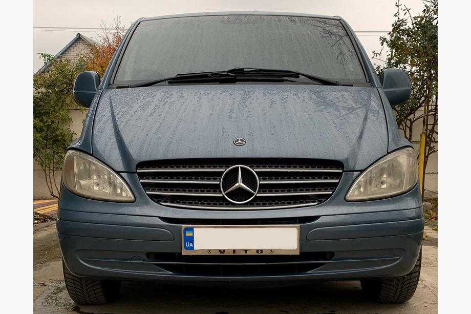 Mercedes Vito W639 2004-2014 Cadre de Plaque Chromé (1 pc, Acier Inoxydable) Photo 1